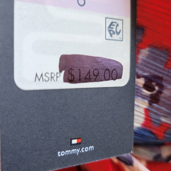 NWT TOMMY HILFIGER Chiffon Flutter Sleeve Maxi Dress - Picture 11 of 12